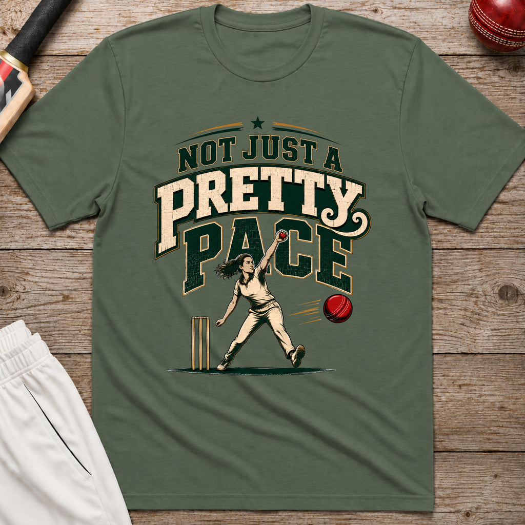 Not Just A Pretty Pace T-Shirt - Military Green