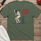 Brave Leave T-Shirt - Military Green