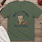 Nets Not Errands T-Shirt - Military Green