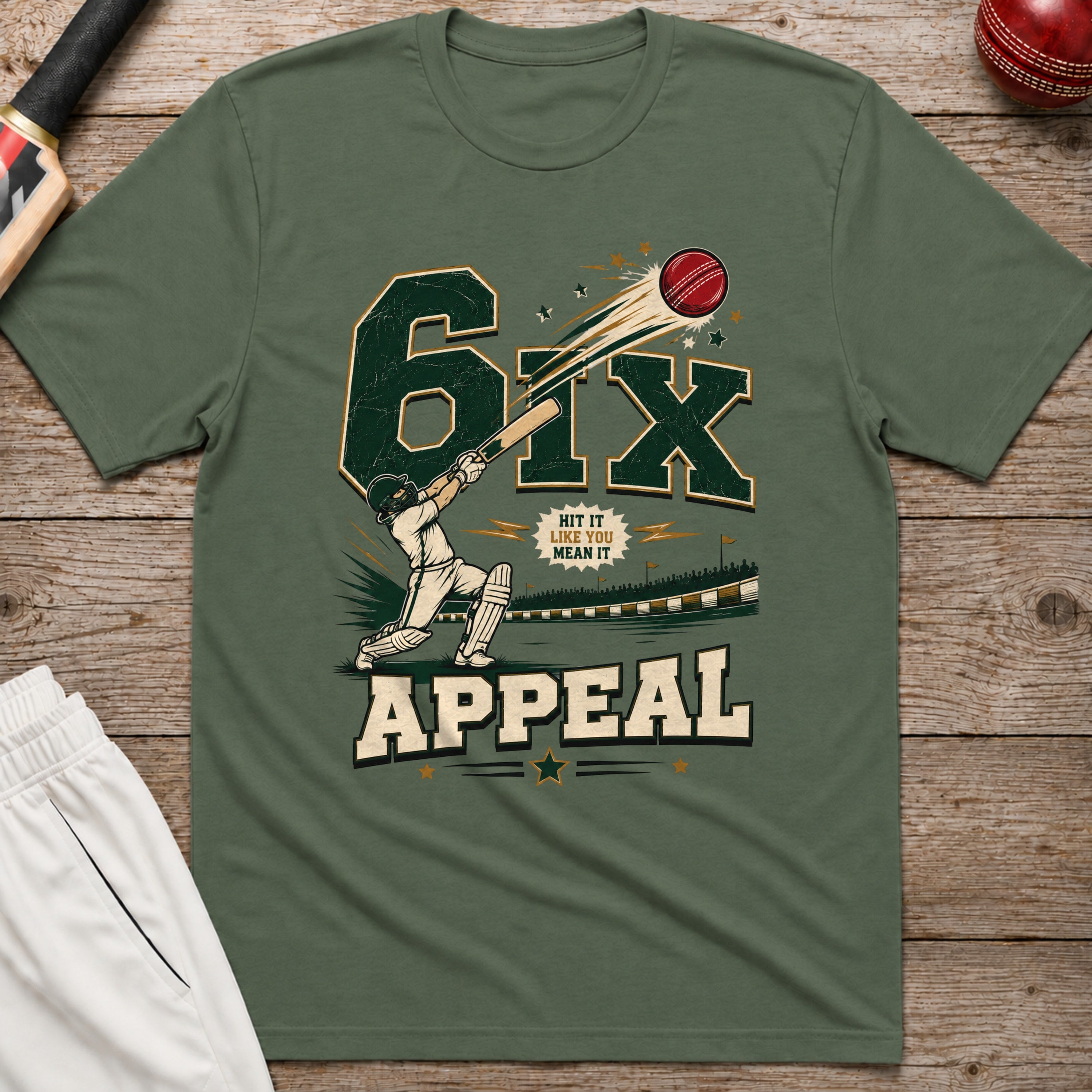 Six Appeal T-Shirt - Military Green