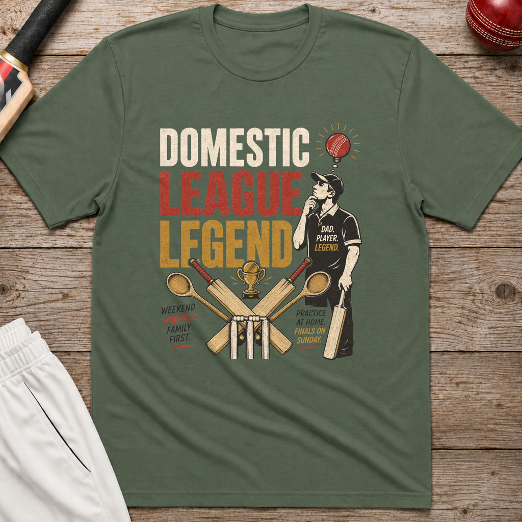 Domestic League Legend T-Shirt - Military Green