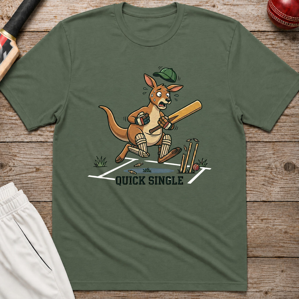 Quick Single T-Shirt - Military Green
