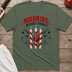 Wicket Addict T-Shirt - Military Green