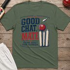 Good Chat Mate T-Shirt - Military Green