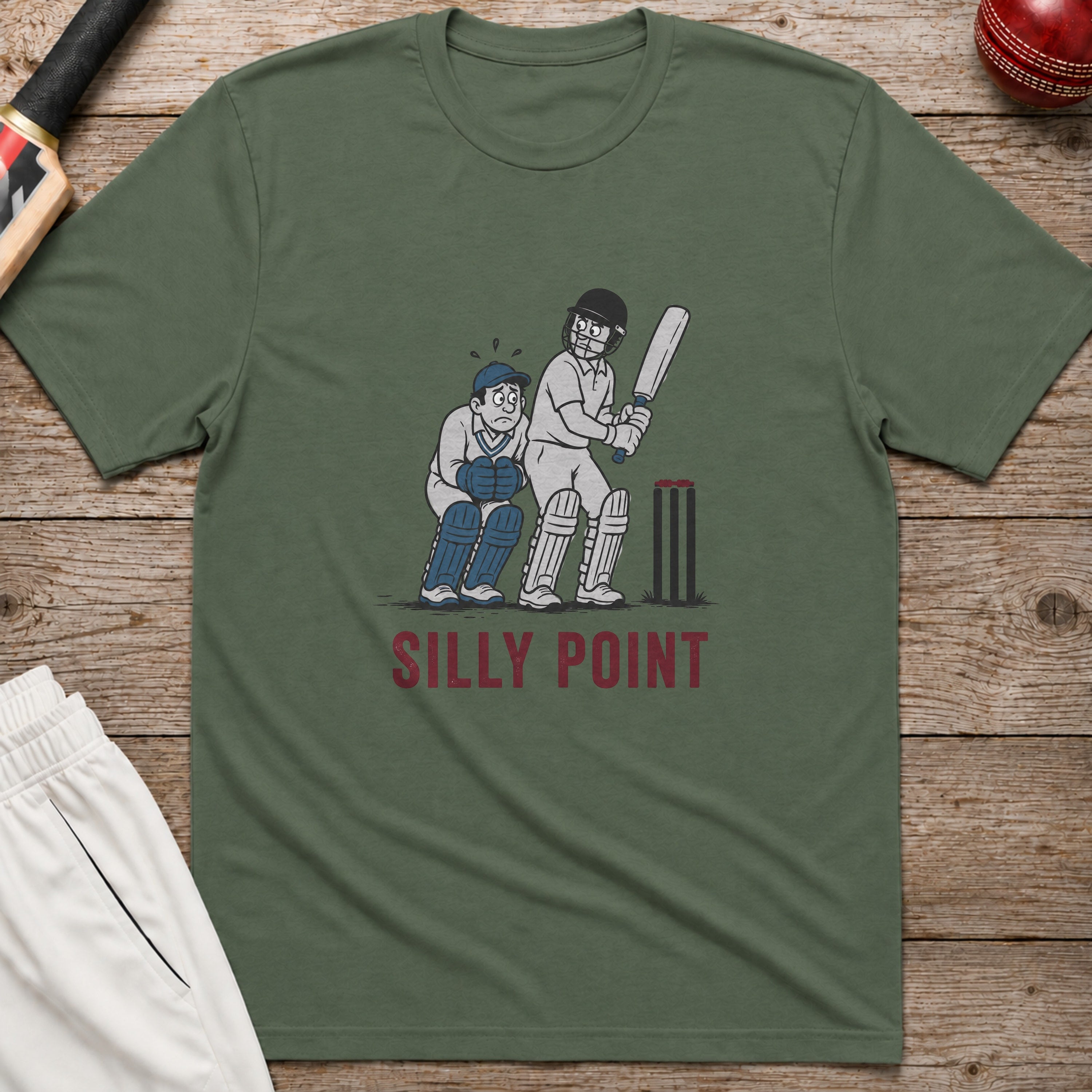 Silly Point Alt T-Shirt - Military Green