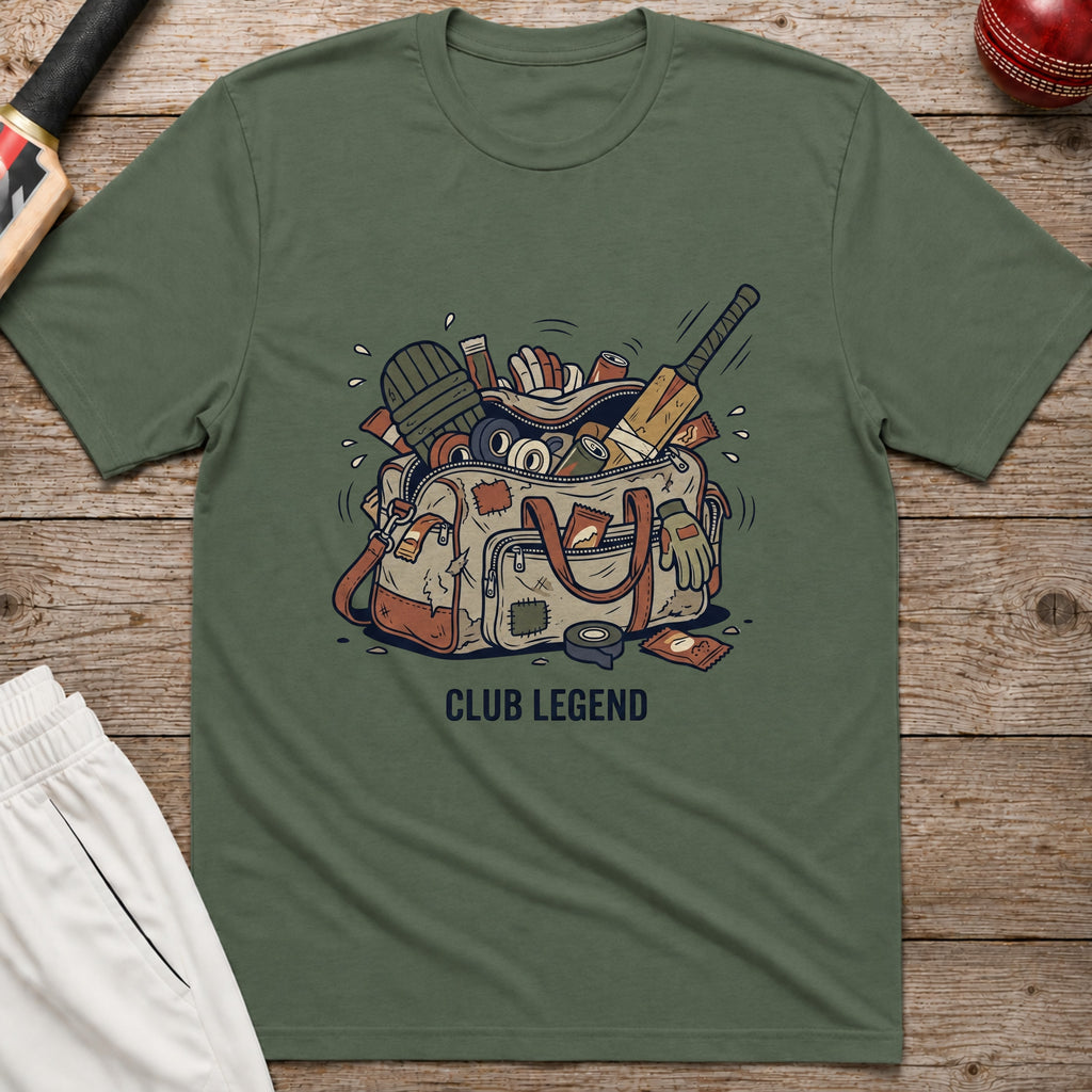 Club Legend T-Shirt - Military Green