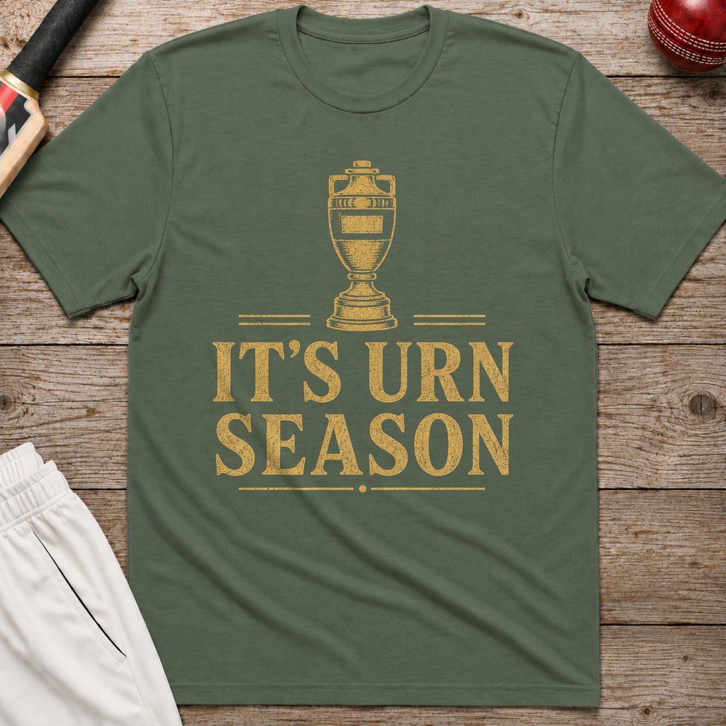 Its Urn Season T-Shirt - Military Green