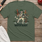 Match Ready T-Shirt - Military Green