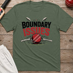 Boundary Issues T-Shirt - Military Green