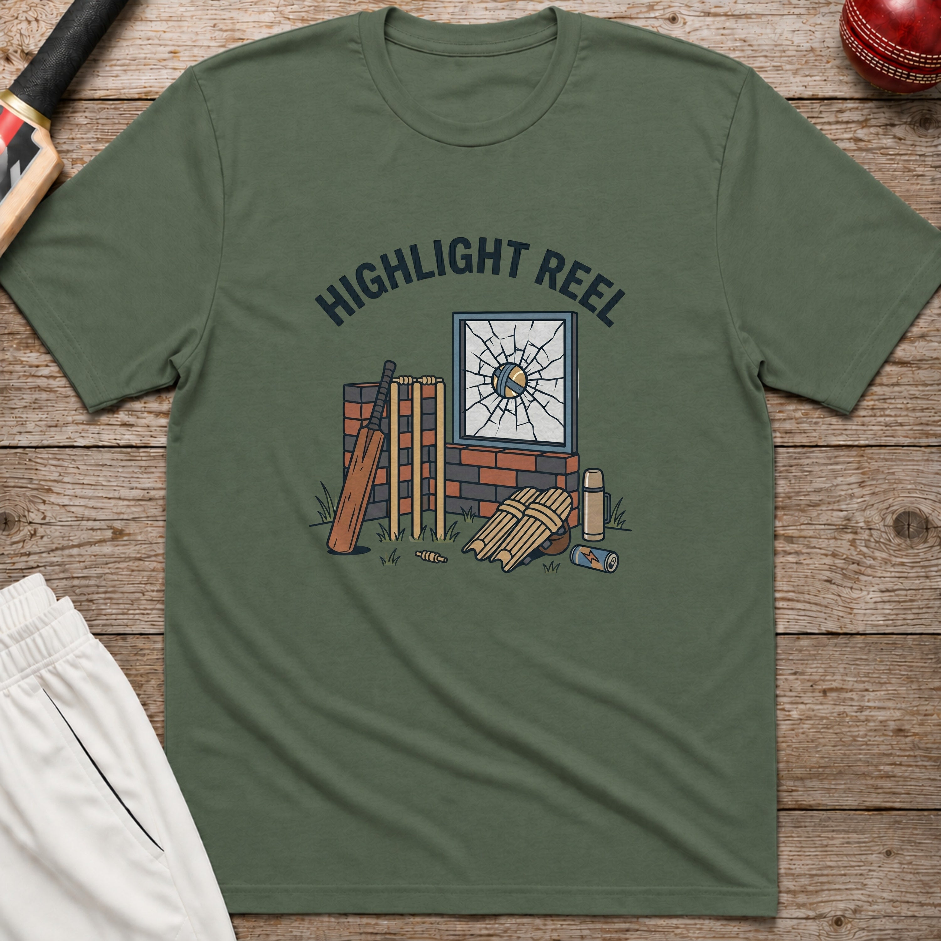Highlight Reel T-Shirt - Military Green