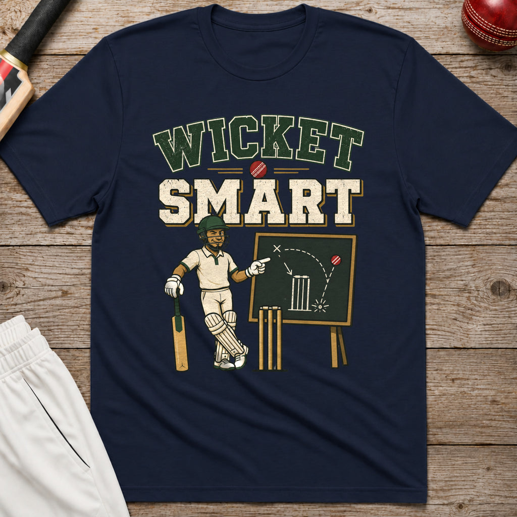Wicket Smart T-Shirt - Navy