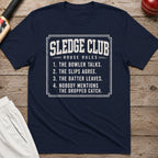 Sledge Club House Rules T-Shirt - Navy