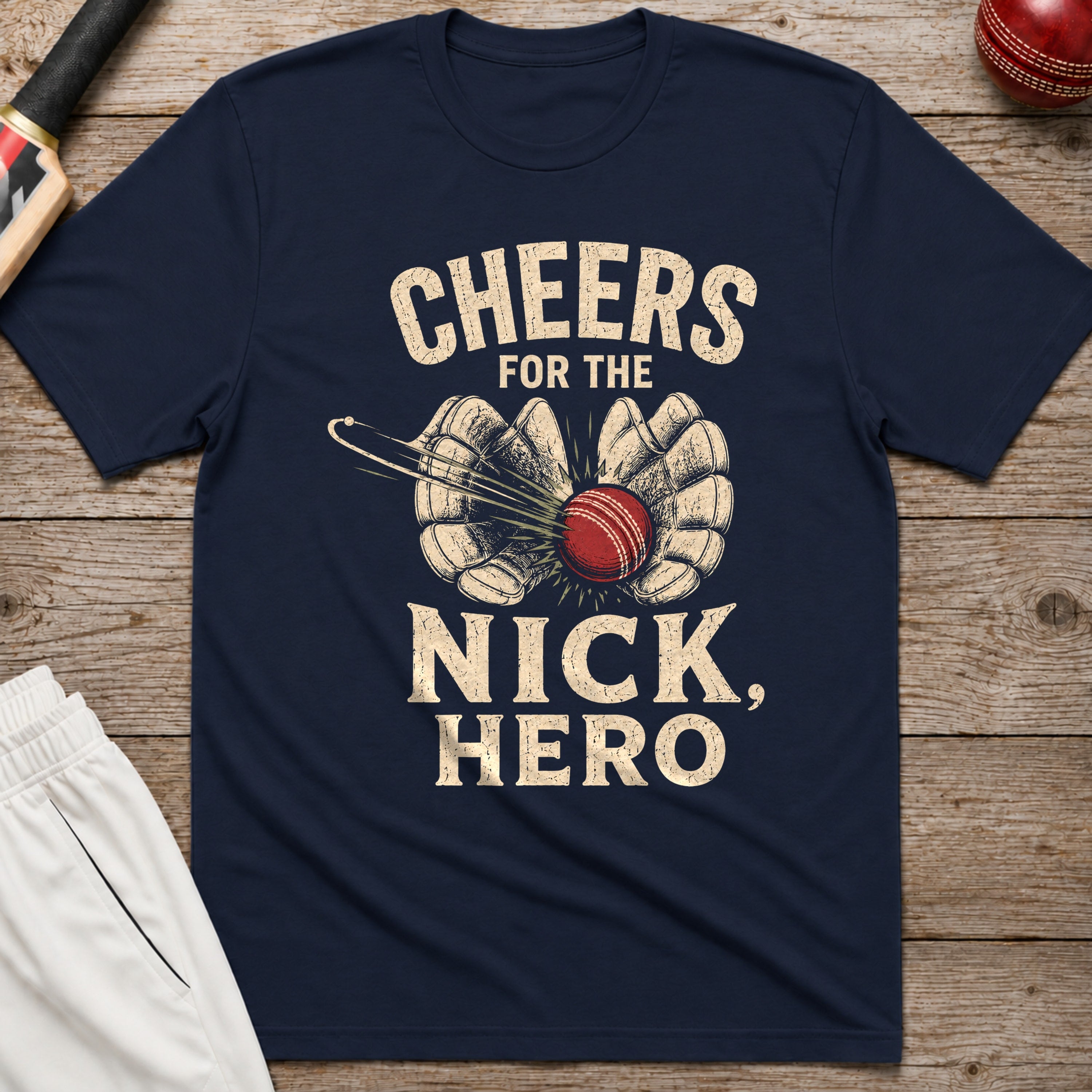 Cheers For The Nick Hero T-Shirt - Navy