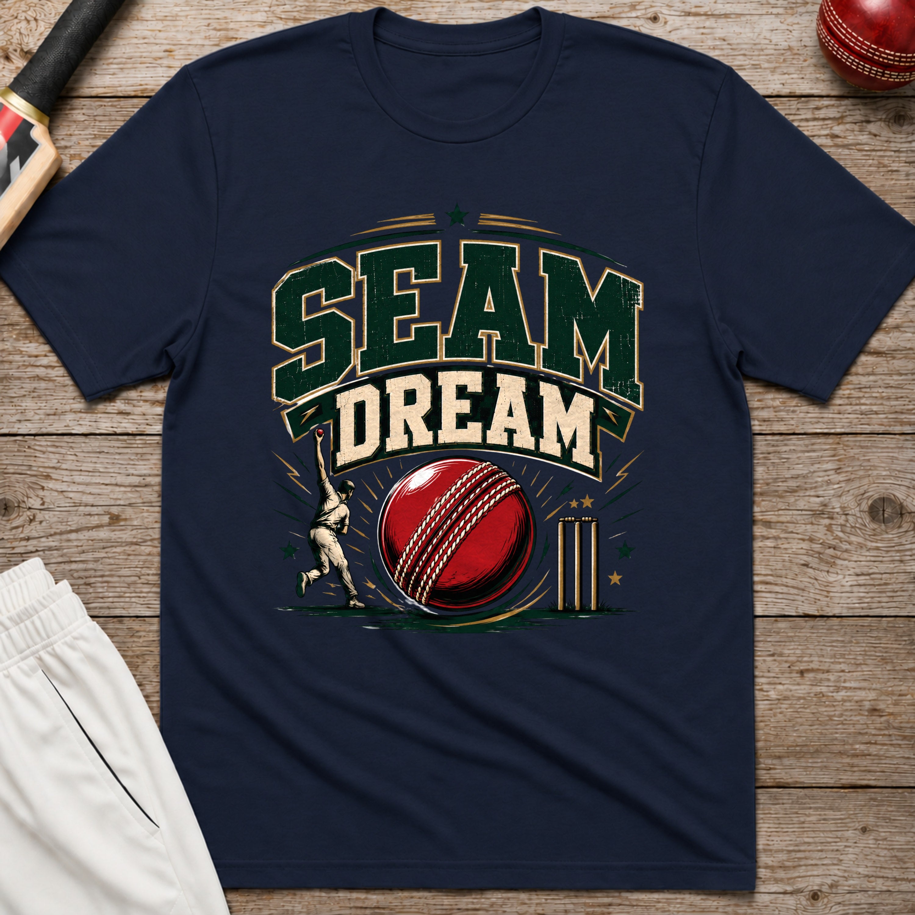Seam Dream T-Shirt - Navy