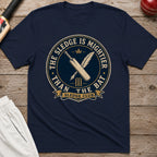 The Sledge Is Mightier Than The Bat T-Shirt - Navy