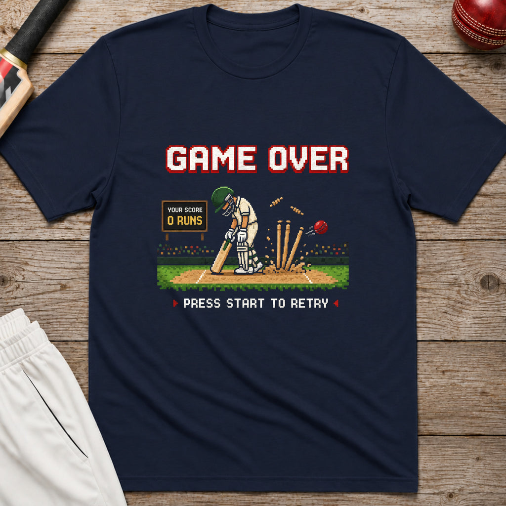 Game Over T-Shirt - Navy