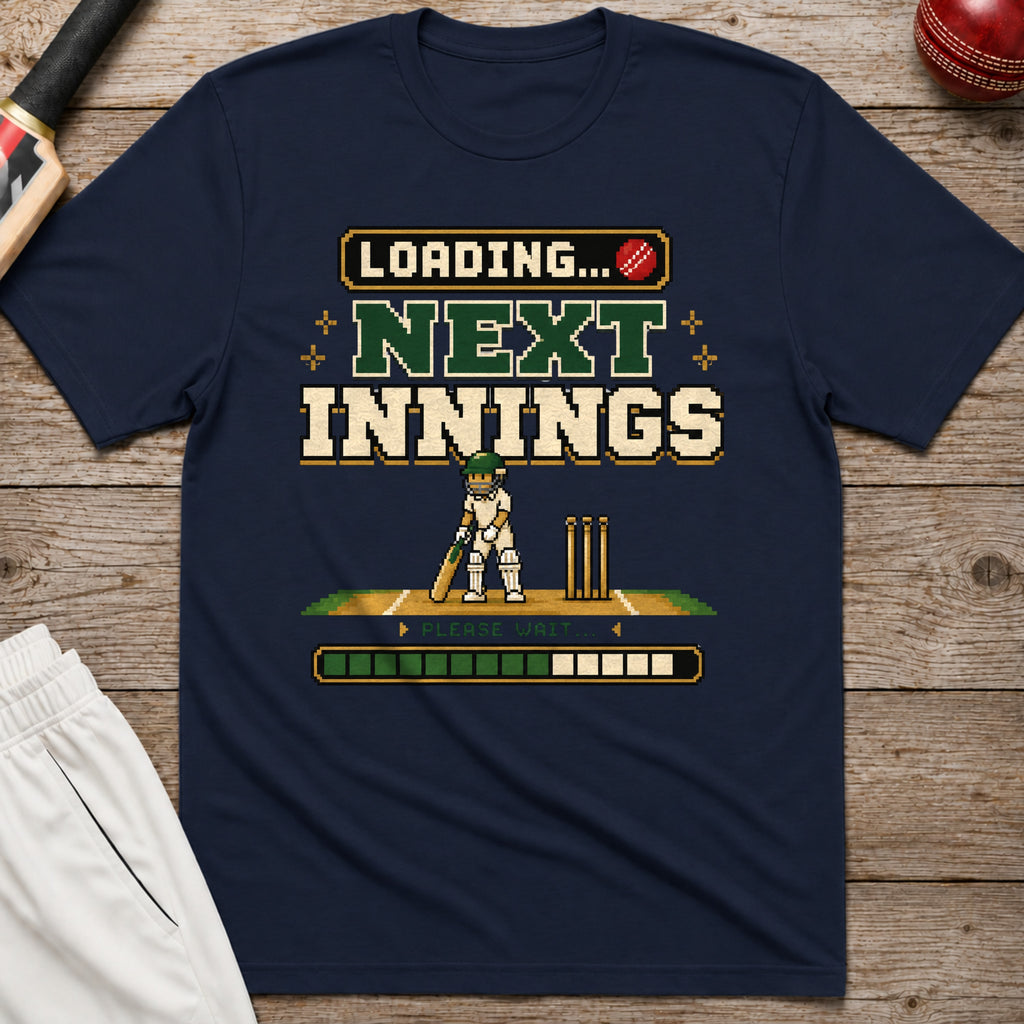 Loading Next Innings T-Shirt - Navy