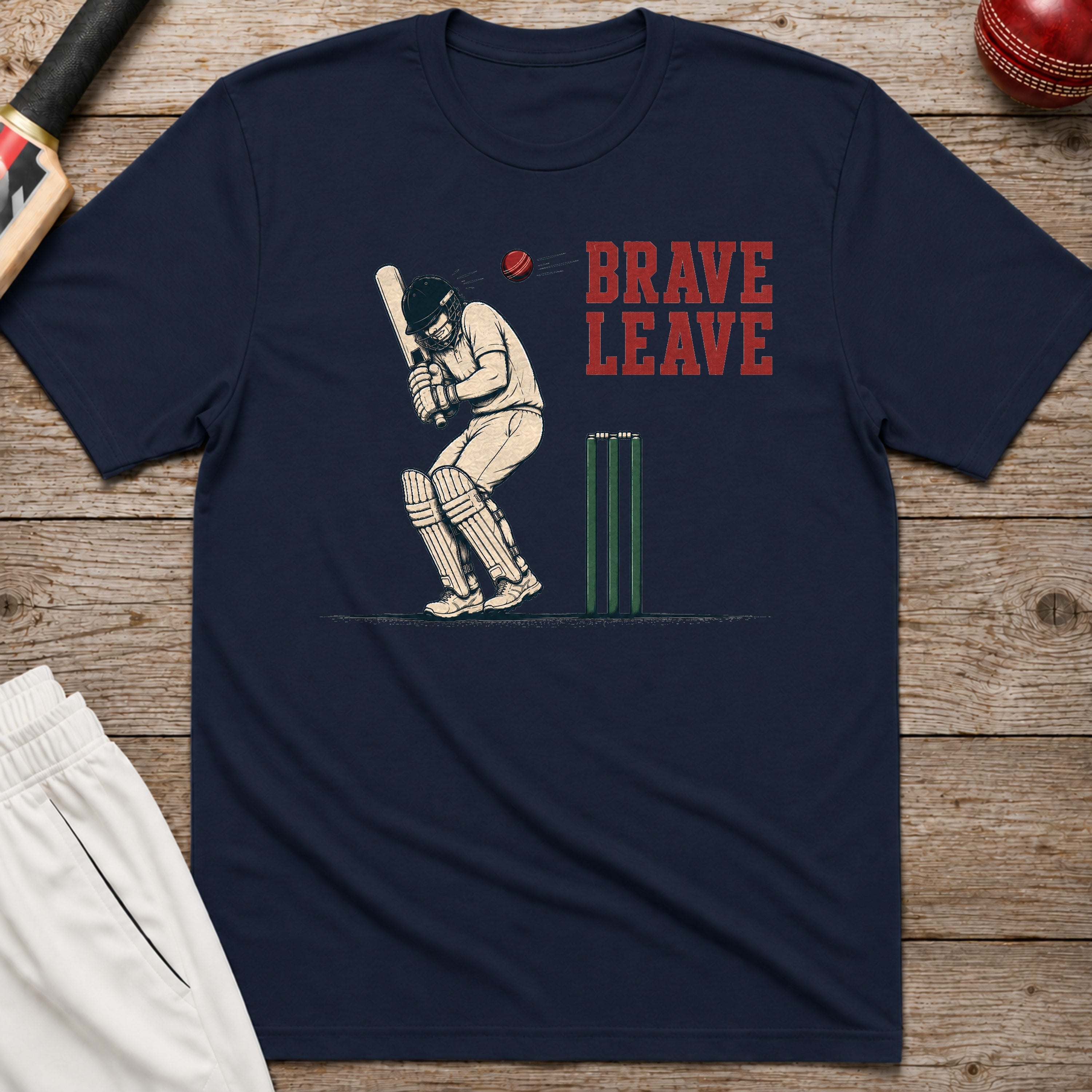 Brave Leave T-Shirt - Navy