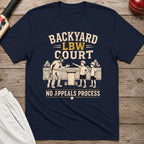 Backyard LBW Court T-Shirt - Navy