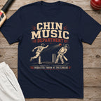 Chin Music Department T-Shirt - Navy