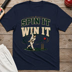 Spin It To Win It T-Shirt - Navy