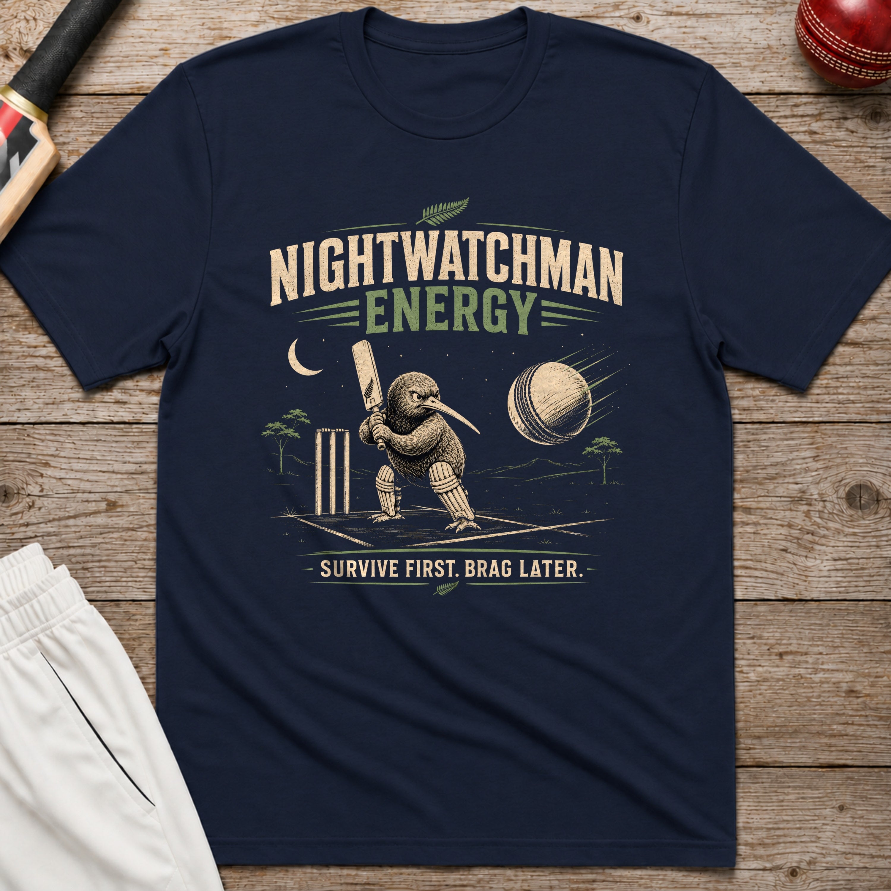 Nightwatchman Energy T-Shirt - Navy