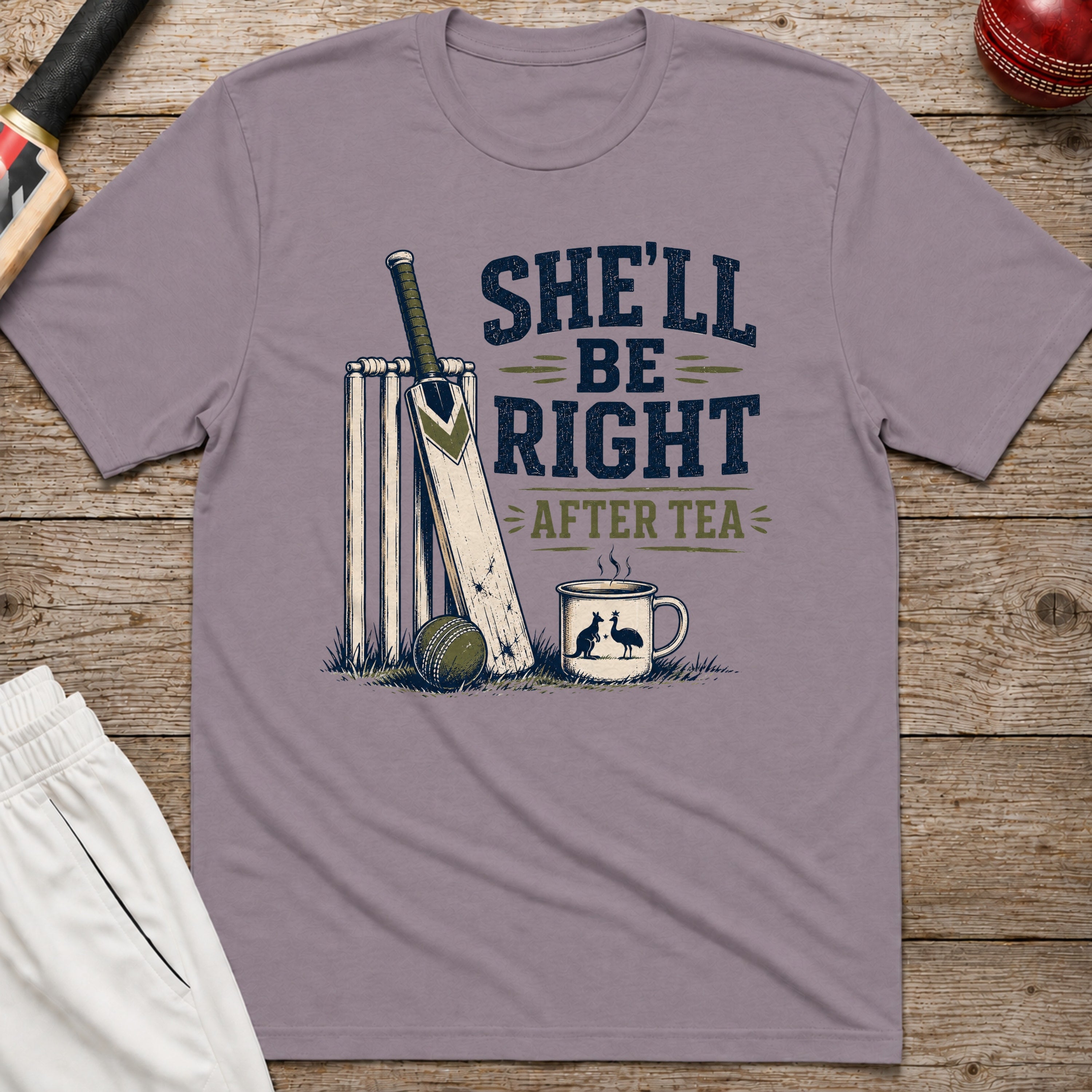 Shell Be Right After Tea T-Shirt - Paragon