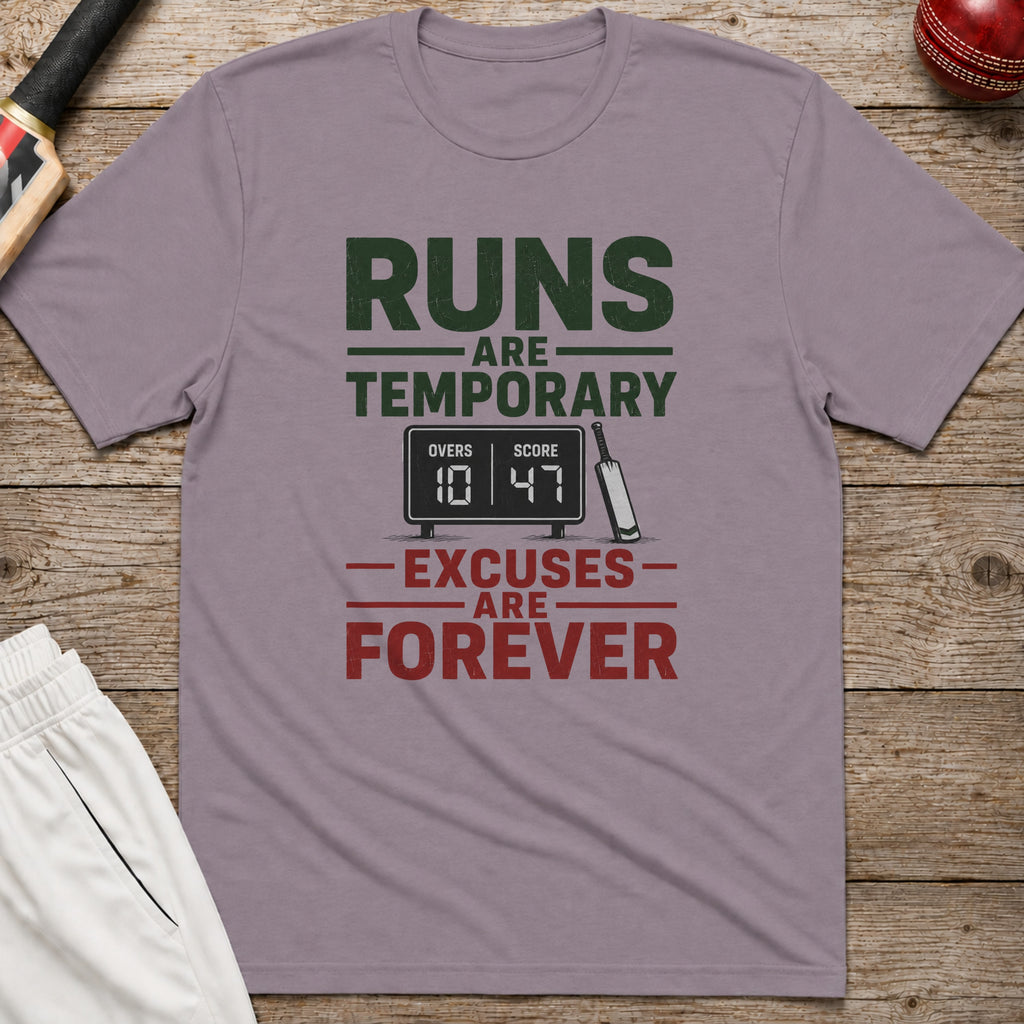 Runs Are Temporary Excuses Are Forever T-Shirt - Paragon