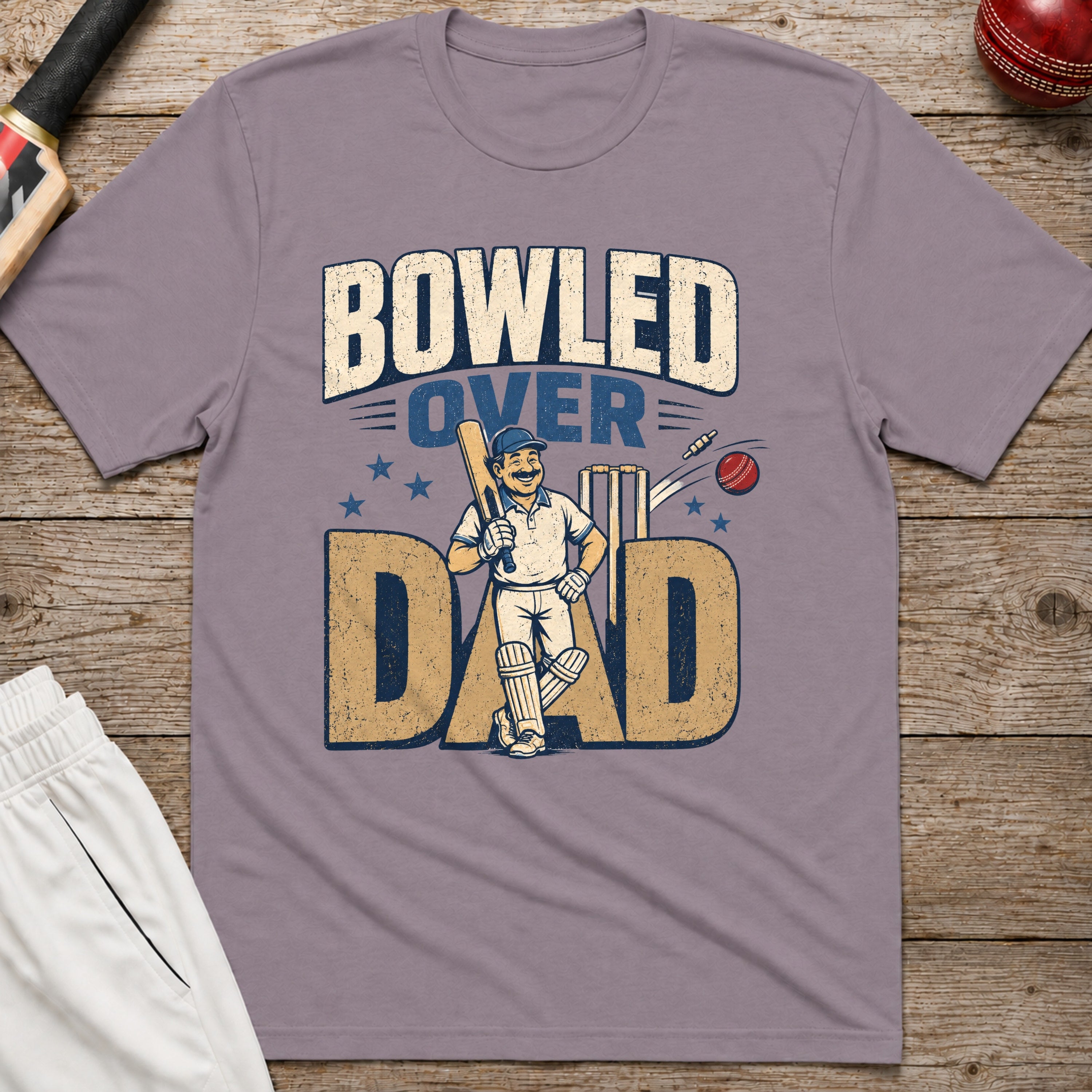 Bowled Over Dad T-Shirt - Paragon