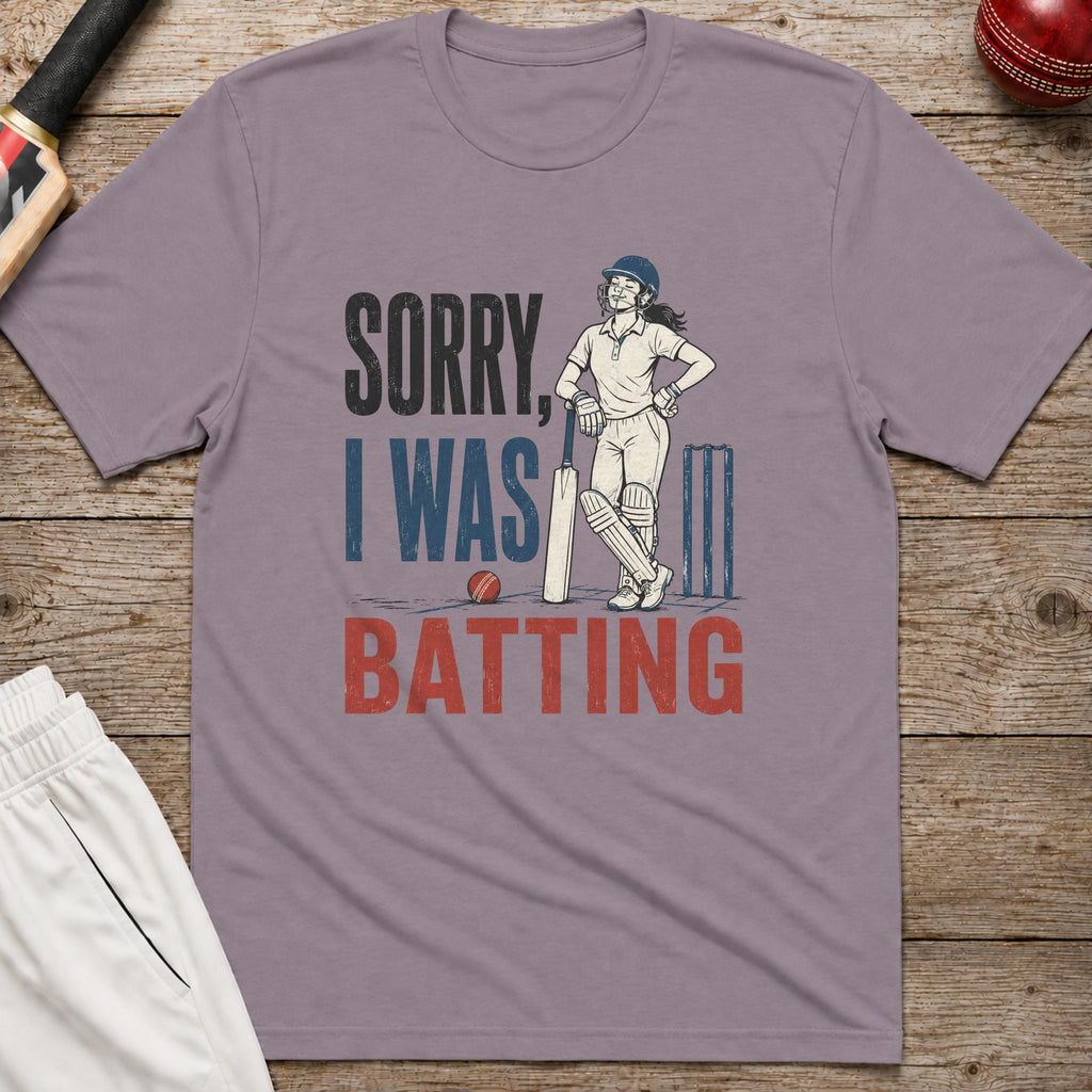 Sorry I Was Batting T-Shirt - Paragon