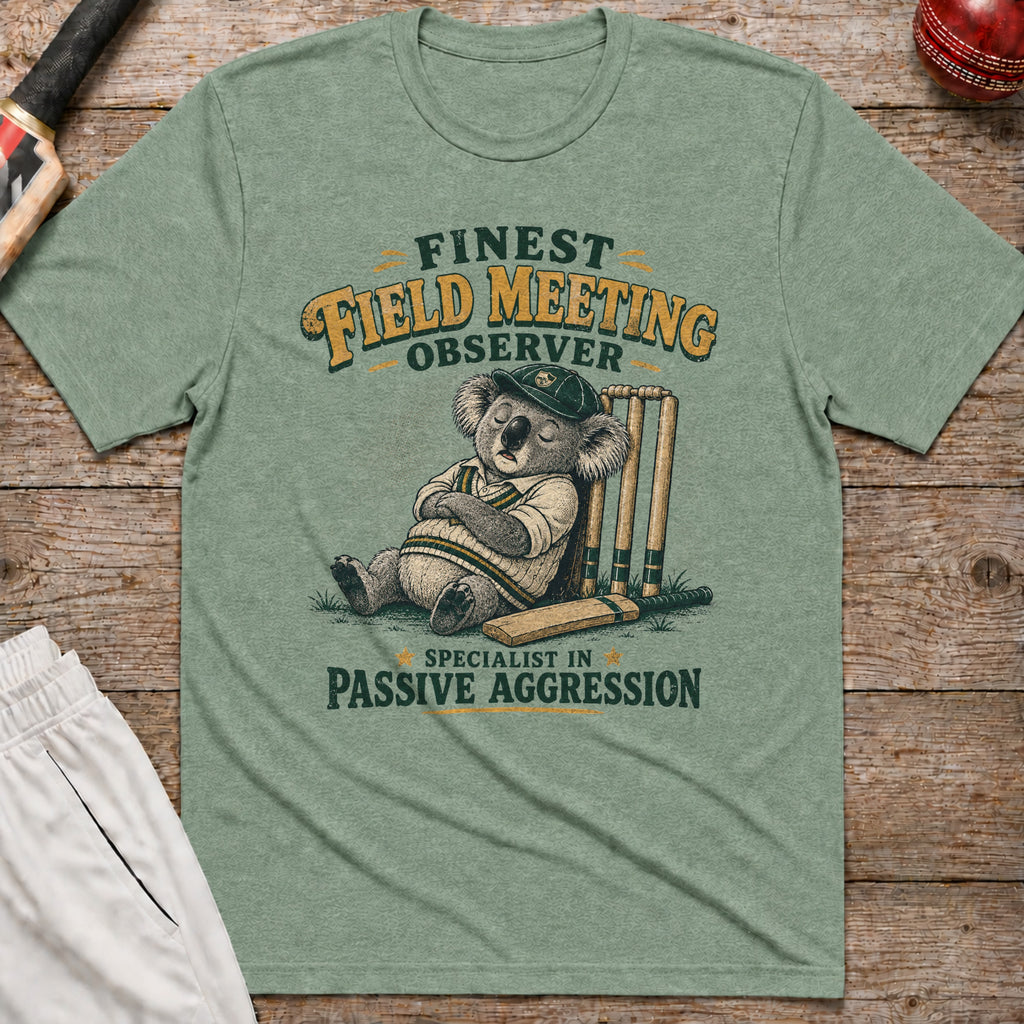 Finest Field Meeting Observer T-Shirt - Sage