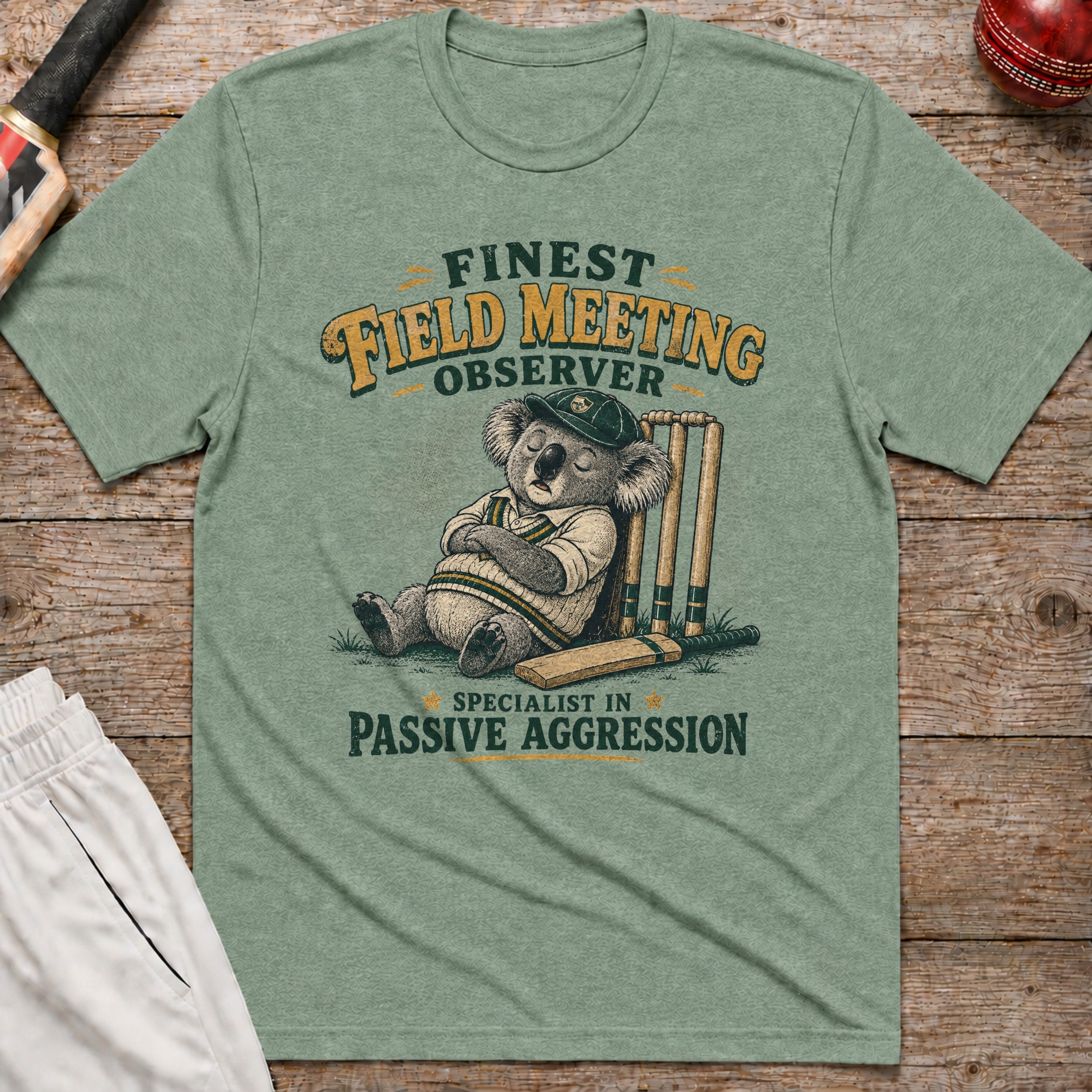 Finest Field Meeting Observer T-Shirt - Sage