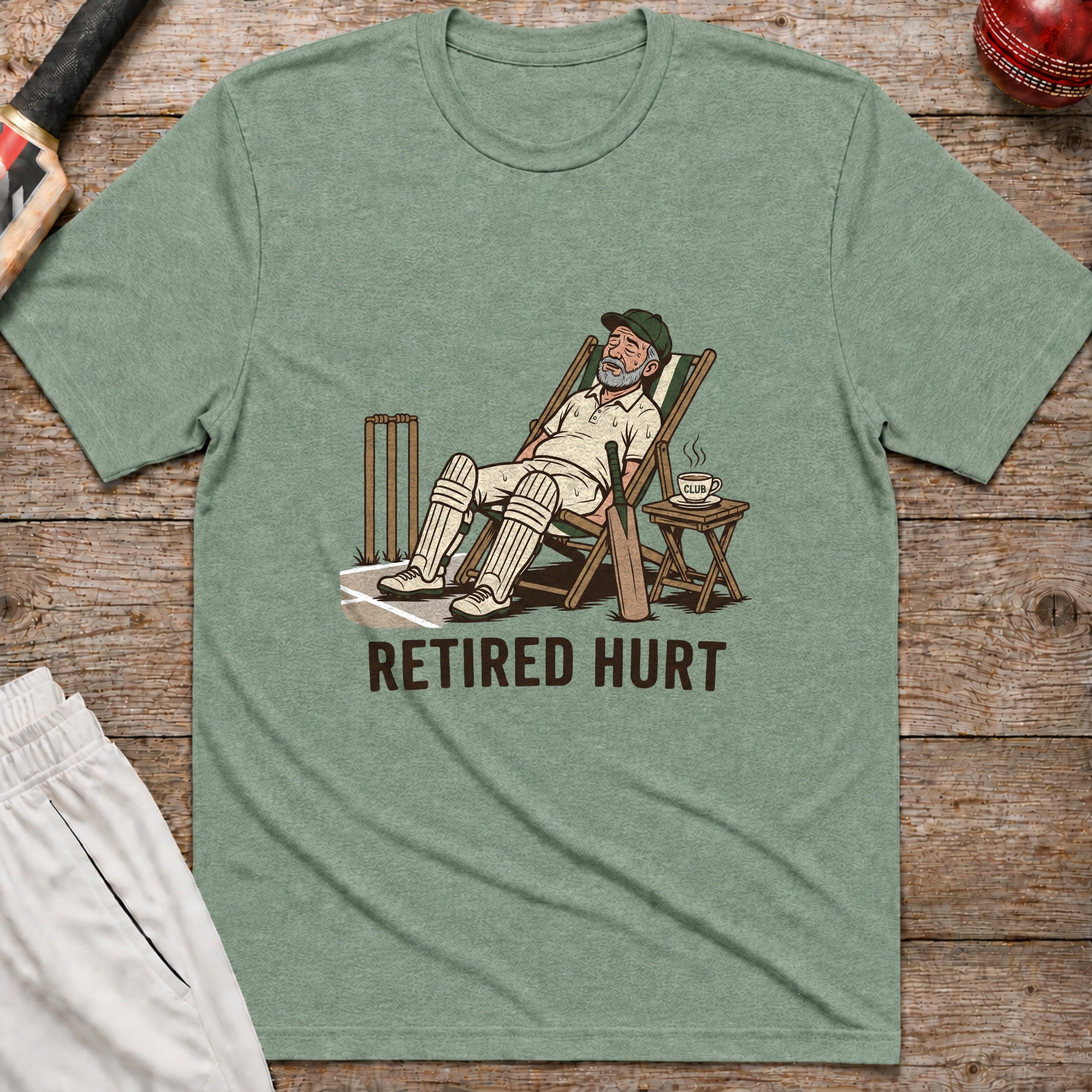 Retired Hurt T-Shirt - Sage