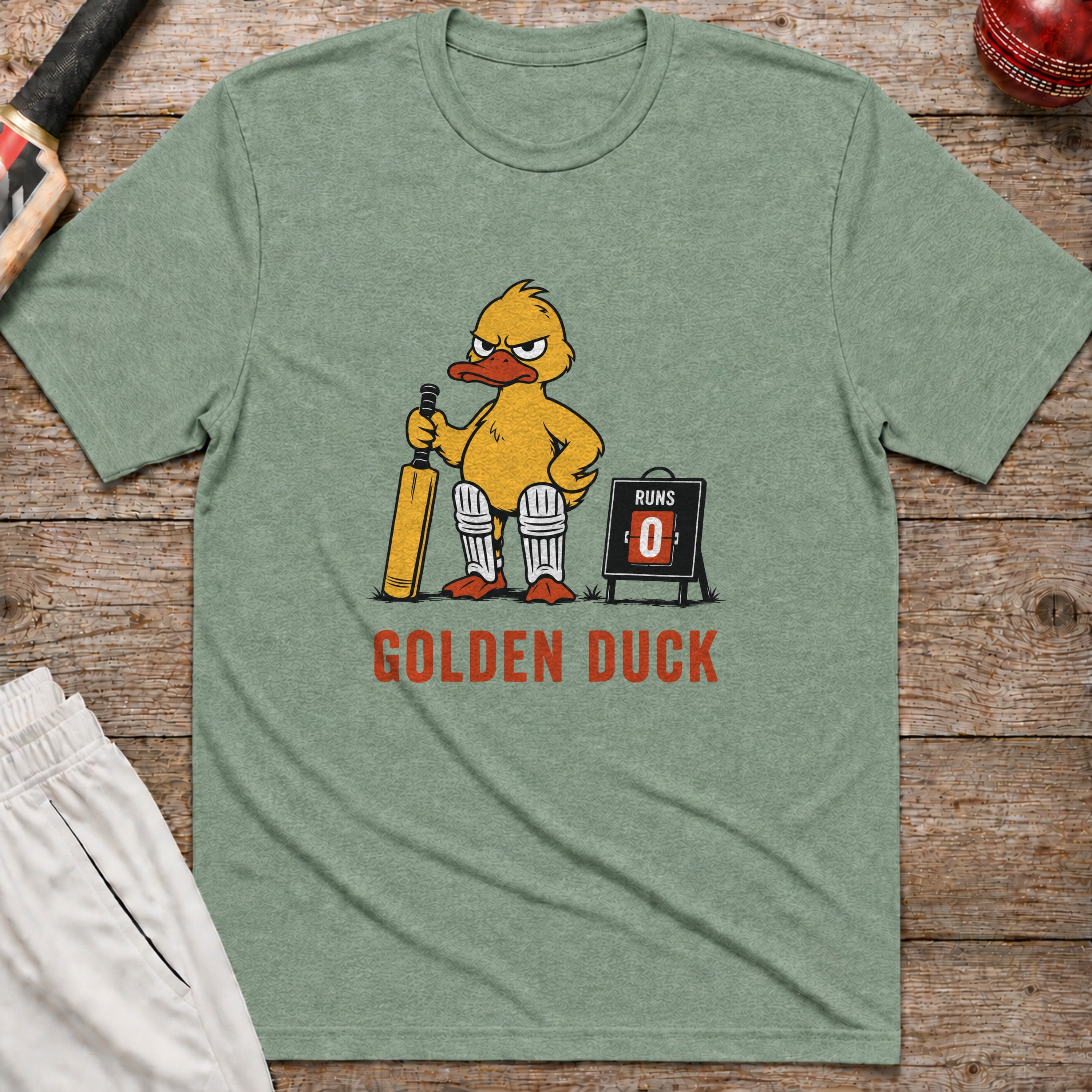 Golden Duck T-Shirt - Sage