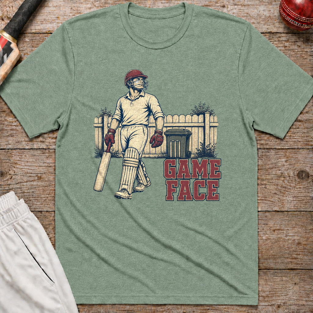 Game Face T-Shirt - Sage
