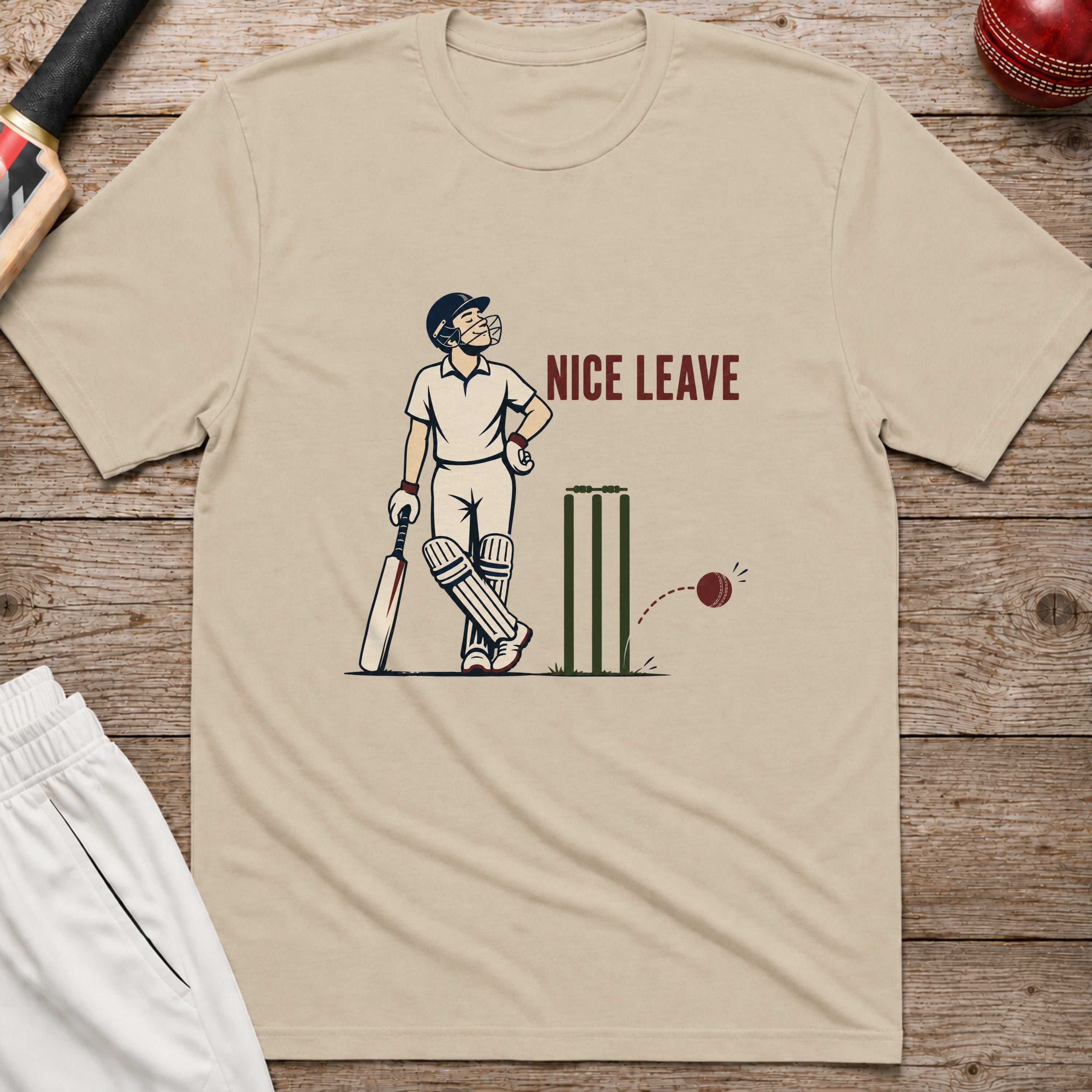 Nice Leave T-Shirt - Sand