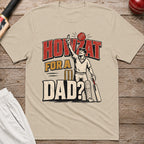 Howzat For A Dad T-Shirt - Sand