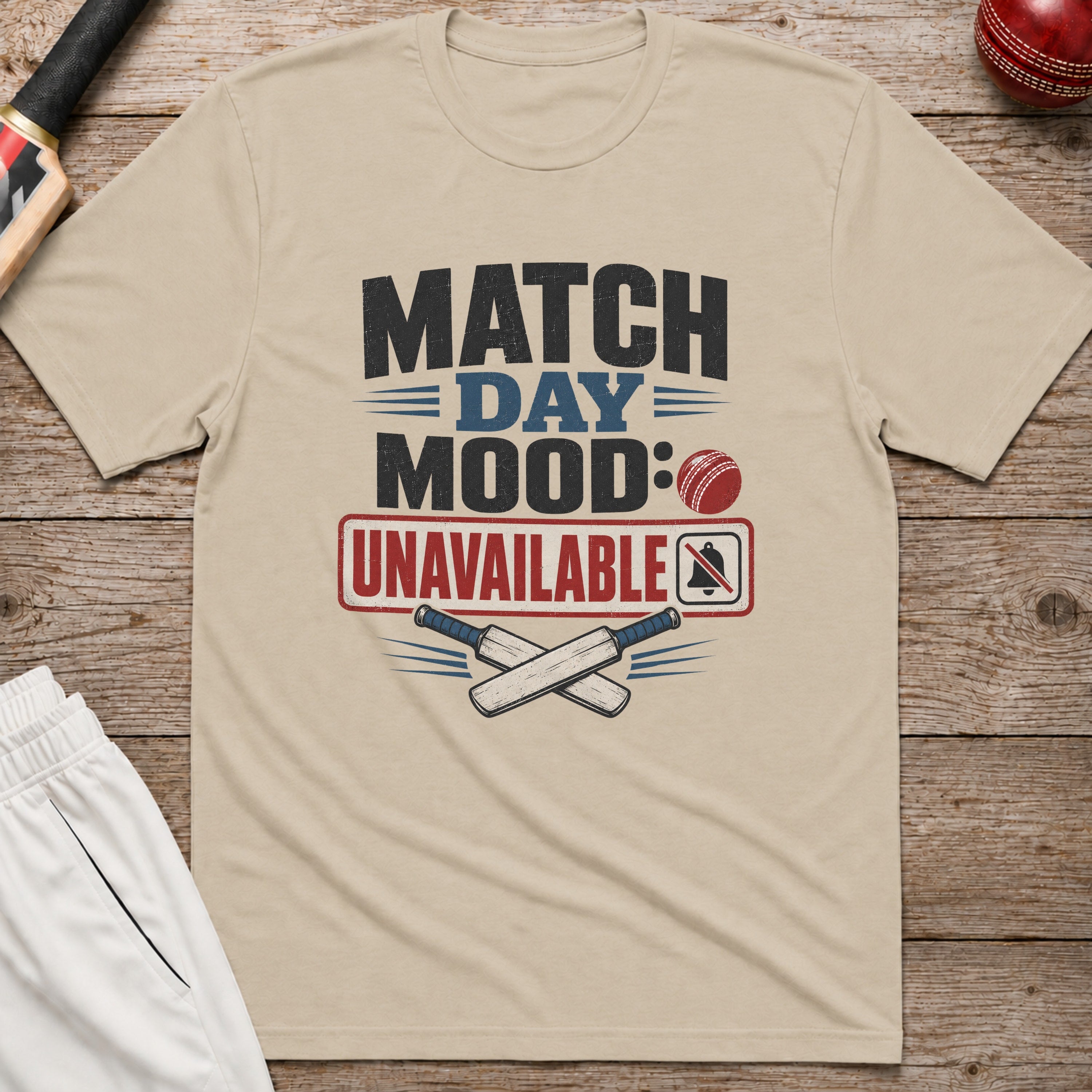 Match Day Mood Unavailable T-Shirt - Sand