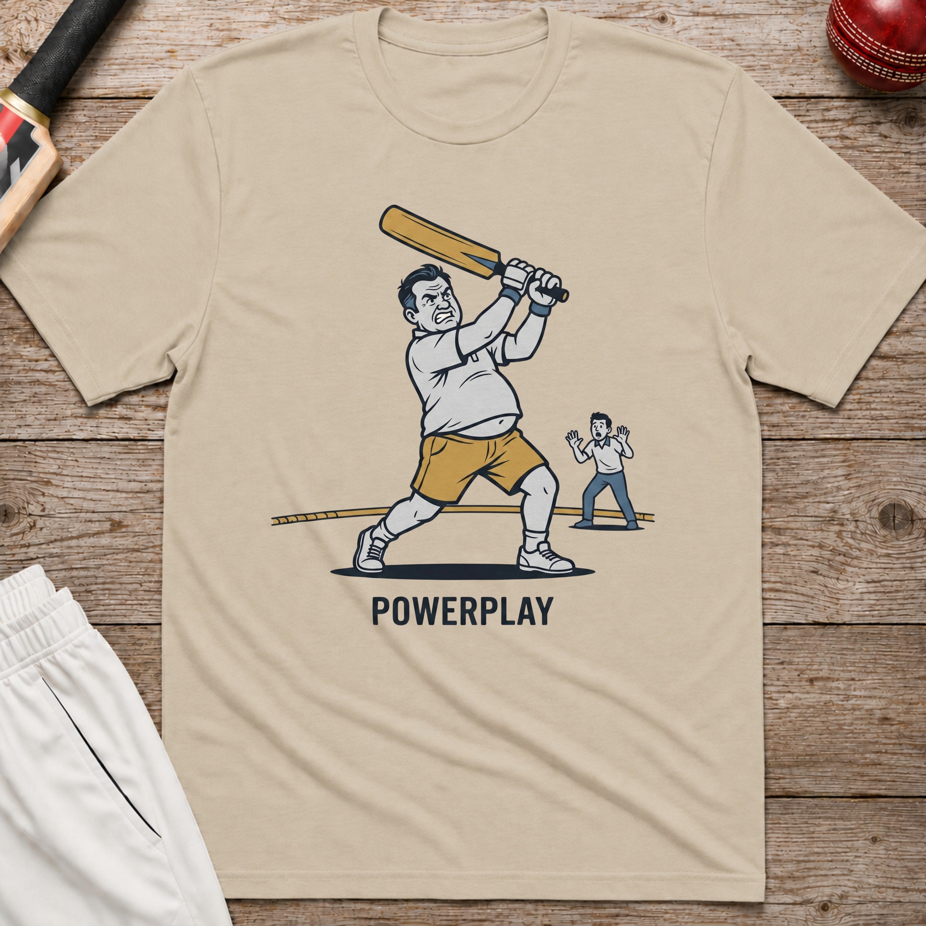 Powerplay T-Shirt - Sand