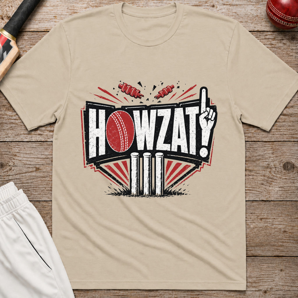 Howzat T-Shirt - Sand