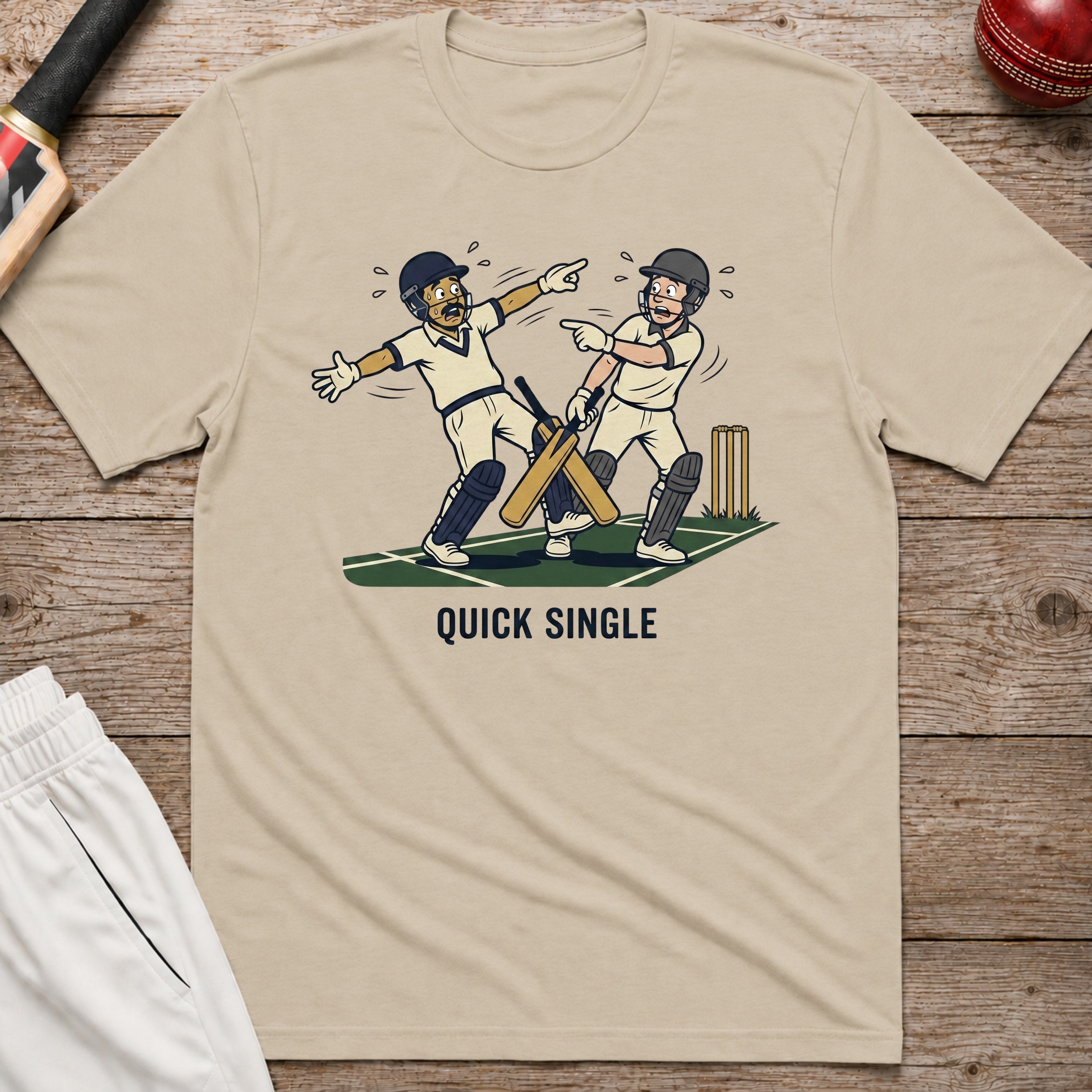 Quick Single Alt T-Shirt - Sand