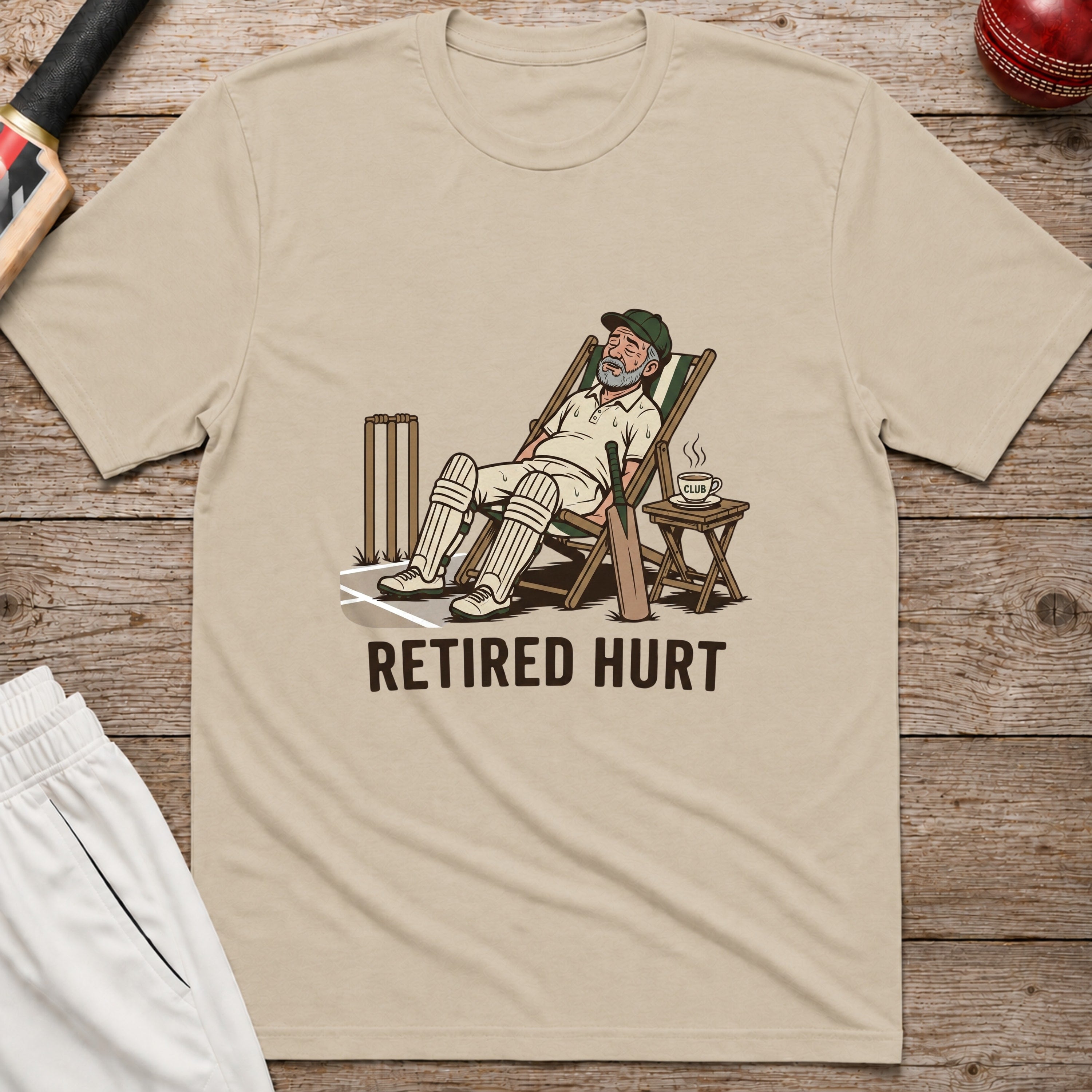 Retired Hurt T-Shirt - Sand