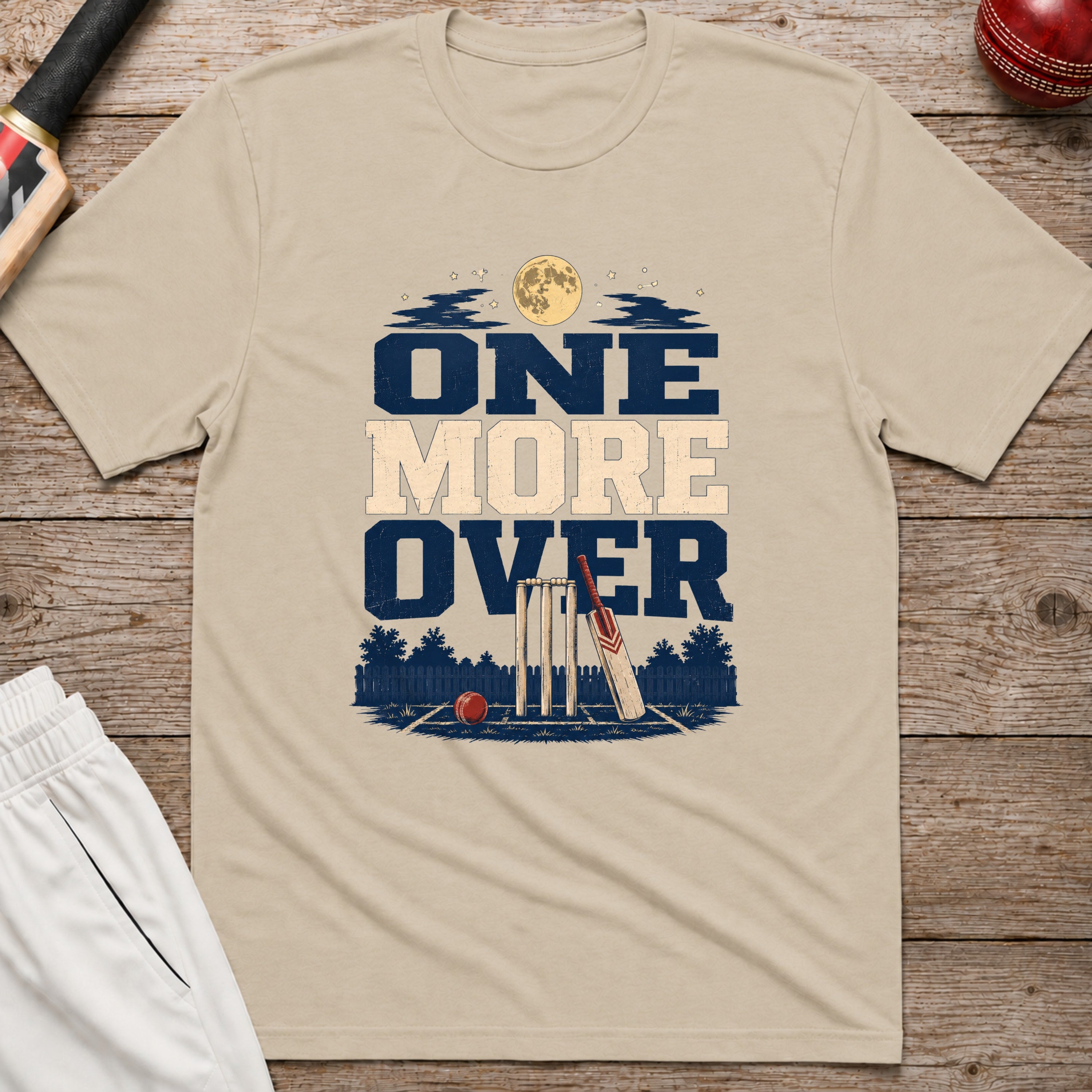 One More Over T-Shirt - Sand