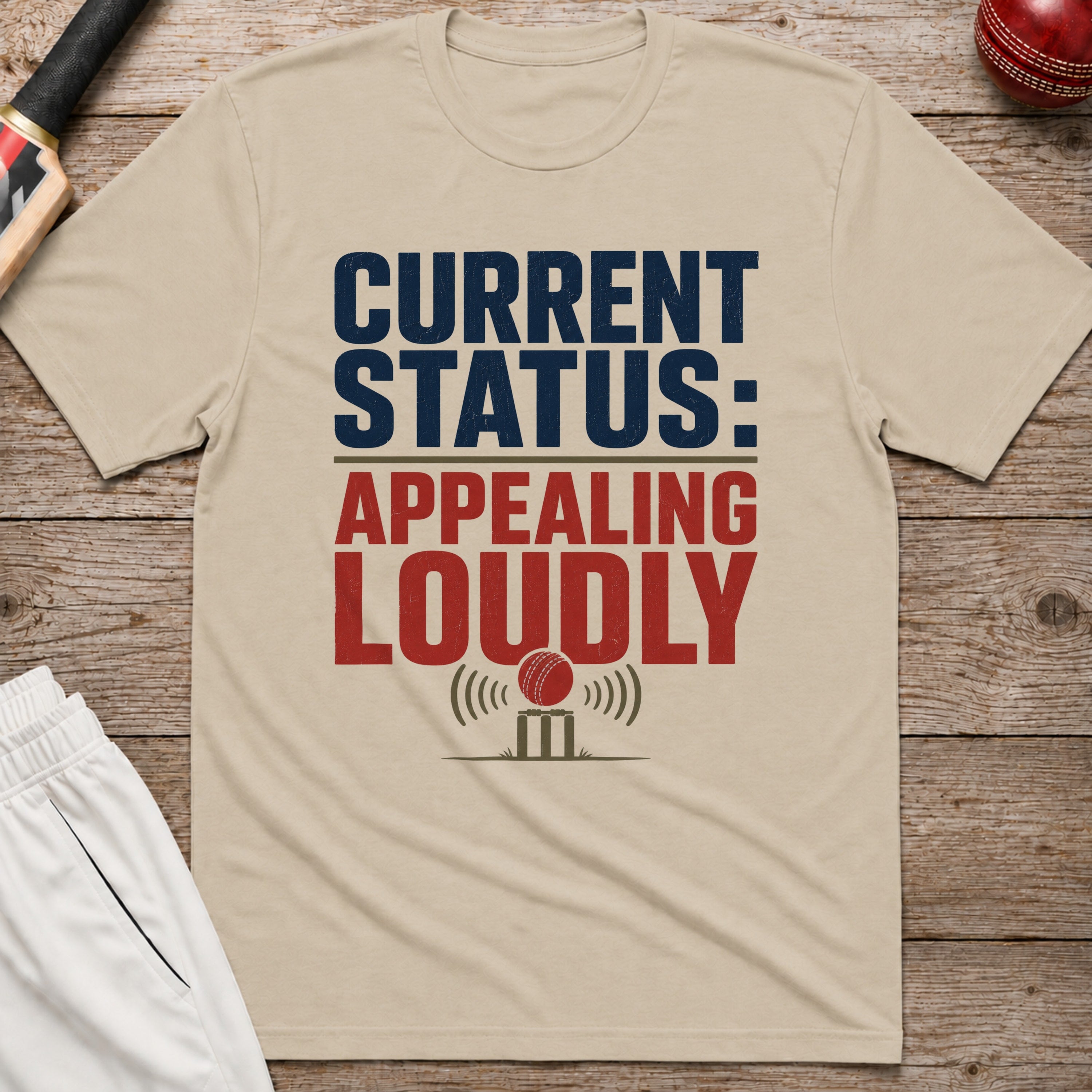 Current Status Appealing Loudly T-Shirt - Sand
