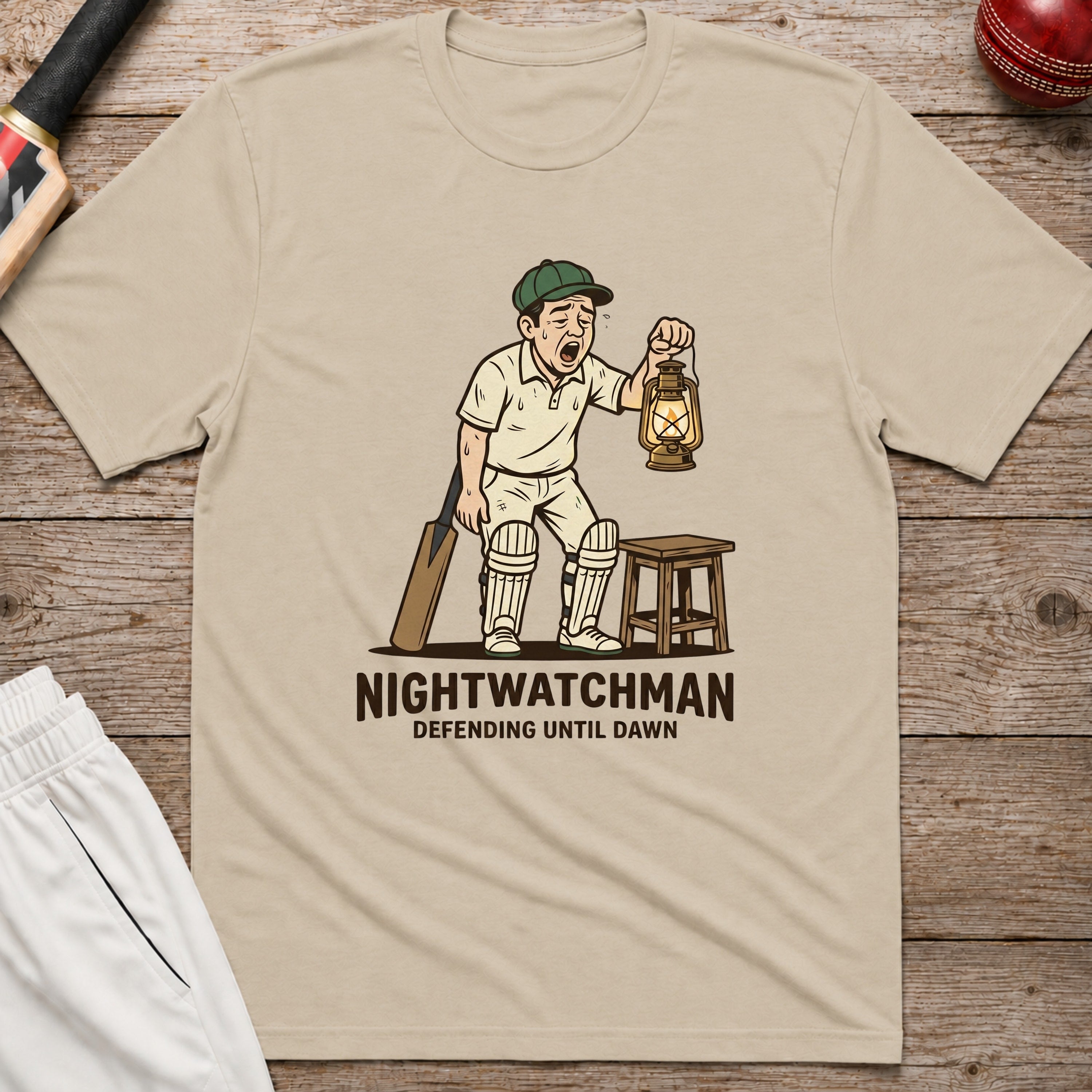 Nightwatchman T-Shirt - Sand