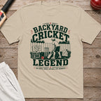Backyard Cricket Legend T-Shirt - Sand