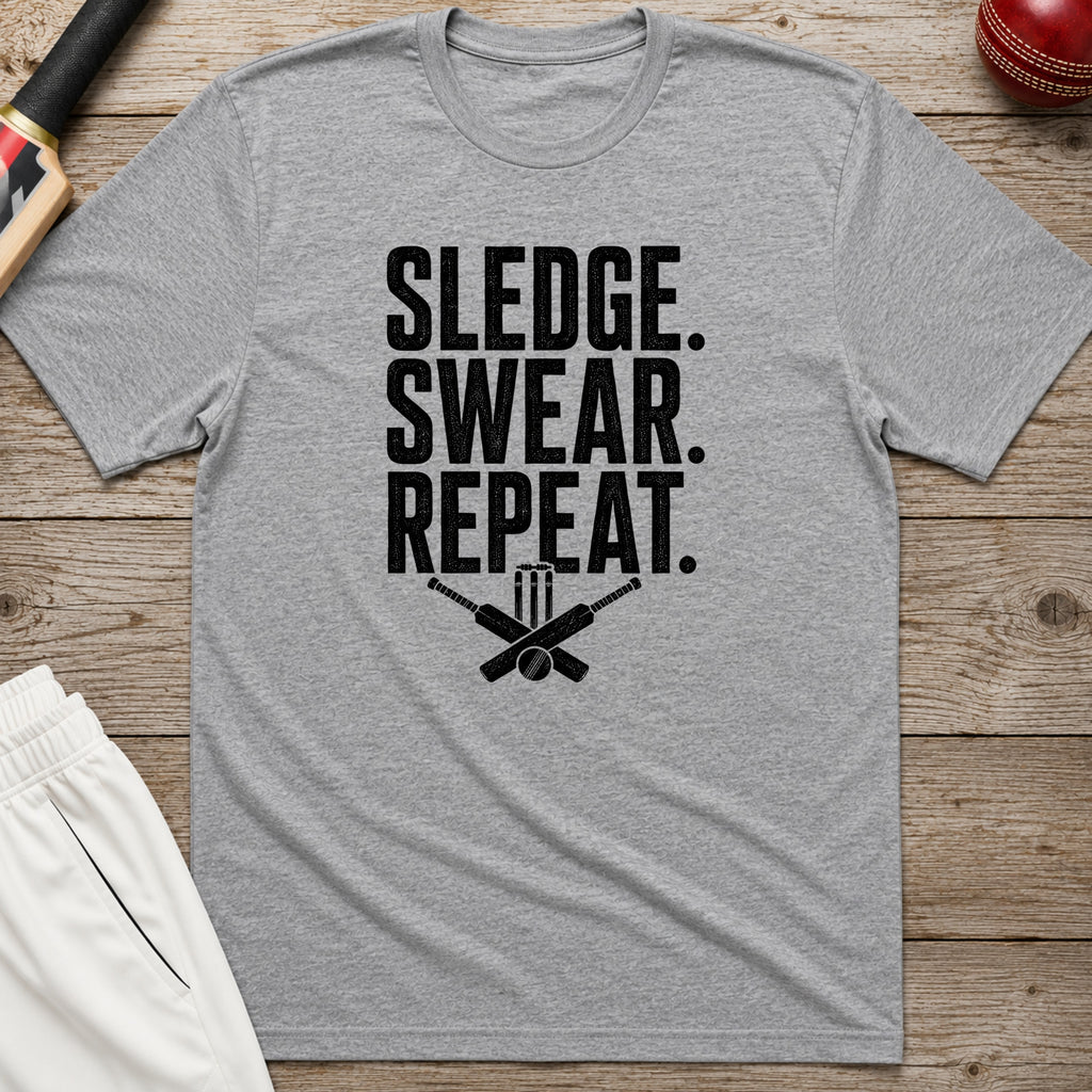 Sledge Swear Repeat - Sport Grey