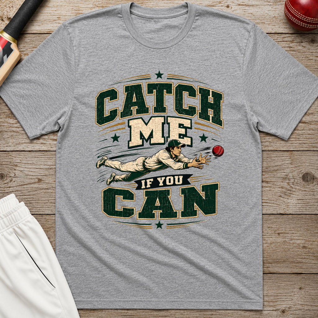 Catch Me If You Can T-Shirt - Sport Grey
