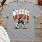 Wicket Woman T-Shirt - Sport Grey