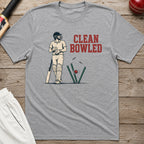 Clean Bowled T-Shirt - Sport Grey